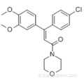 2-propène-1-one, 3- (4-chlorophényl) -3- (3,4-diméthoxyphényl) -1- (4-morpholinyl) - CAS 110488-70-5